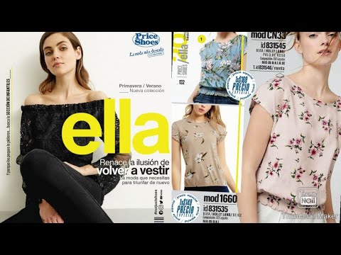 CATALOGO PRICE SHOES 2021. Ropa ELLA para Mujer/ Price Shoes Catalog ELLA  for SPRINGS - YouTube