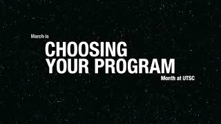 UTSC - We've Got a Program For You!