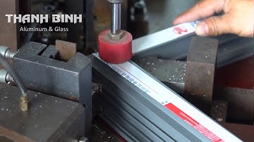 Công nghệ ép góc tiên tiến - Nhôm kính Thanh Bình