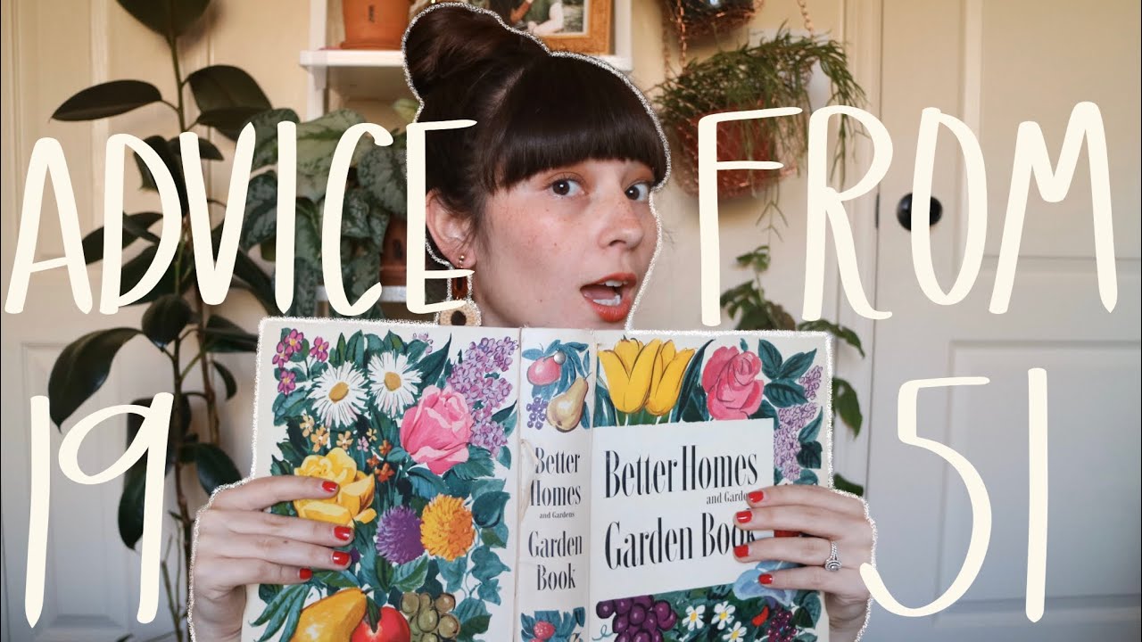 Antique Plant Book Advice | Plant Advice from 1951!
