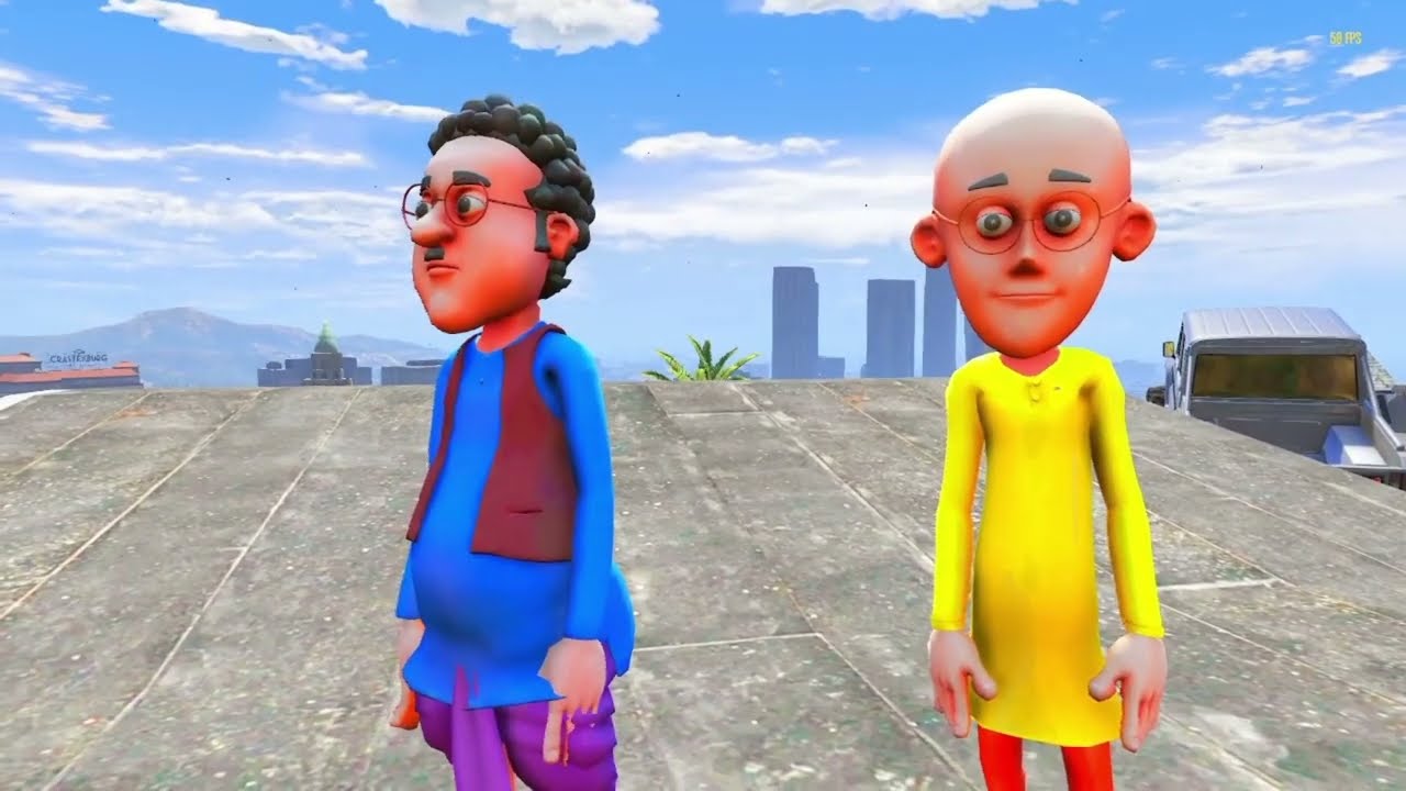 Motu And Dr Jhatka Took Revenge From John The Don In Gta 5 | Shinchan His Safe