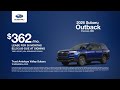 Subaru Outback 05/30/2026 7470255