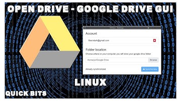 How To Sync Google Drive To Linux Using Open Drive