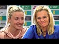 Sarina wiegman and leah williamson prematch press conference  england women v france women