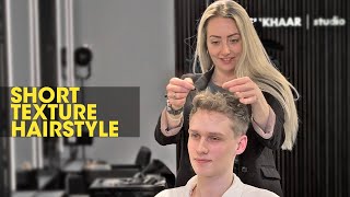 Short texture mens hair 💇‍♂️💈🎤🎵Lost frequency hairstyle inspiration