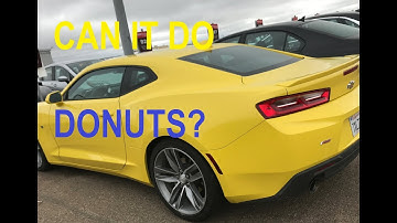 Test Drive 2017 Camaro RS V6 - and it does donuts!