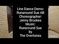 Line Dance Demo: Runaround Sue AB (Jenny Brookes, September 2020)