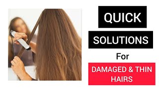 Worried About Straightener DAMAGED & THIN Hairs??? | Get This Quick Solution Before Eid