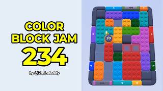 Color Block Jam Level 234 Solution and Walkthrough