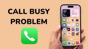 Incoming Call Busy Problem On iPhone (FIXED)