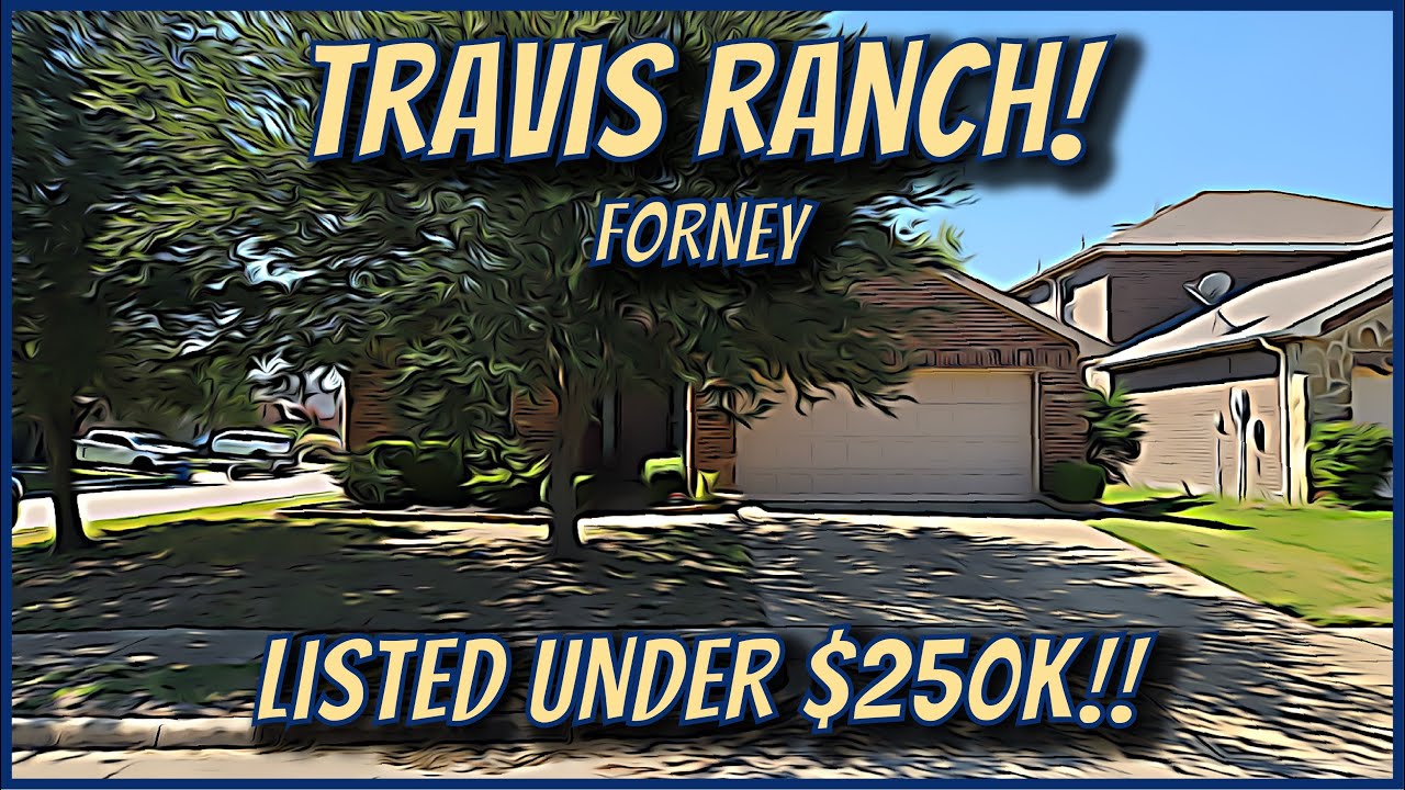 Touring Travis Ranch—Yes, This Forney Home Is Under $250K and Still Has Room for a Firepit!