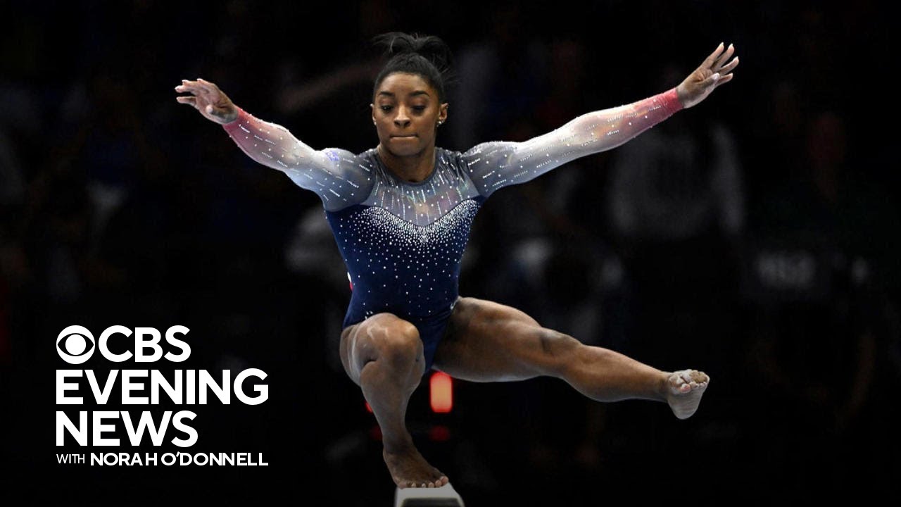 Simone Biles leads U.S. to a record 7th straight team title at