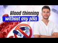 5 BEST Foods for Blood Thinning at Home! / How to Quickly Improve Blood Circulation?