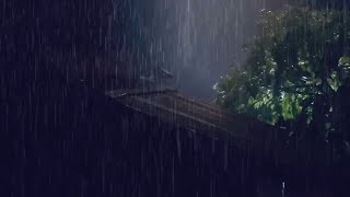 Relax with the Soothing Ssound of Night Rain - Relax for studying - Eliminate insomnia at night