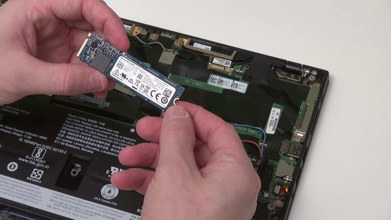 ThinkPad X1 8 SSD - YouTube