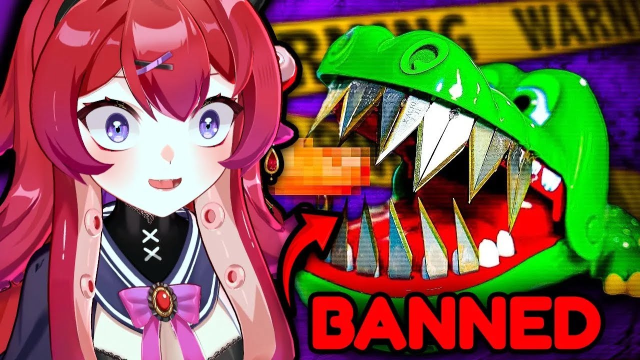 ОНИ ПРОДАЛИ ЭТО ДЕТЯМ...!? | Реакция Visual Venture на запрещённые игрушки