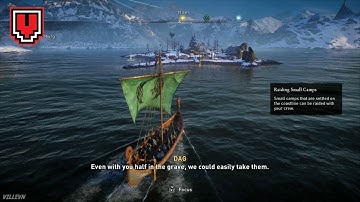 AC VALHALLA: First raid in Norway - Ikke en Oy - Bone Biter 2-handed dane axe - Gameplay