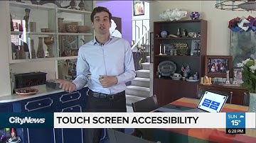 Touch screen accessibility for the visually impaired