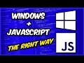 Setting Up Windows for JavaScript Development THE RIGHT WAY (WSL Terminal NVM Node Yarn VS Code ZSH)