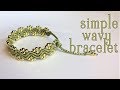 Macrame tutorial: The simple wavy bracelet - Fast and easy handmade making