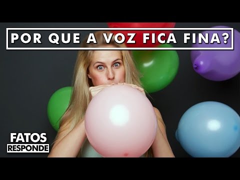 Vídeo: Por Que O Hélio Muda A Voz