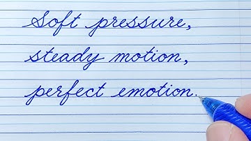Cursive Writing Quote 94 | Cursive Handwriting Practice | Cursive Letters | How to write in cursive