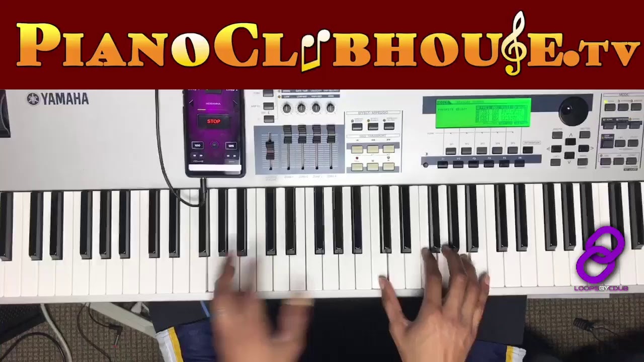 🎹🎧 PART 2 of 4 - HOSANNA (Kirk Franklin) Tutorial