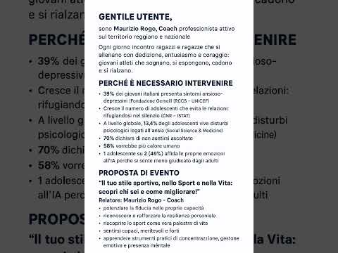 Video ?Gentile Utente, per favore leggi descrizione e fai girare il messaggio, grazie!??