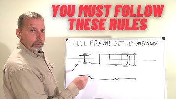 Setting up and measuring full frame for repair | Full Frame #2