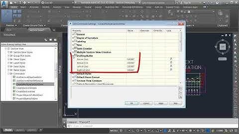 Video  Bind Drafting Elements to Section Views and Move Section Views to a Section View Group   Civi