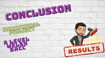 IP: CONCLUSION (ADVANCED)