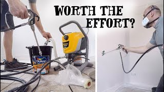 DECORATING WITH AIRLESS SPRAYERS  Will I ditch my roller?