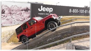 Jeep территория. Внедорожный тест драйв на Jeep Wrangler Rubikon Jeep территория. Внедорожный тест драйв на Jeep Wrangler Rubikon
