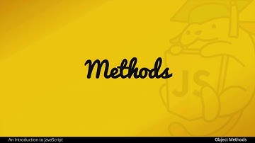 Object Methods in JavaScript