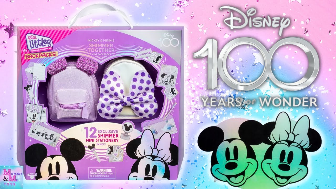 Real Littles Disney Backpacks 100 Anniversary Pack