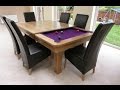 Pool Table Dining Room Table
