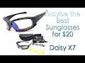 Daisy X7 Military Sunglasses Unboxing and Review