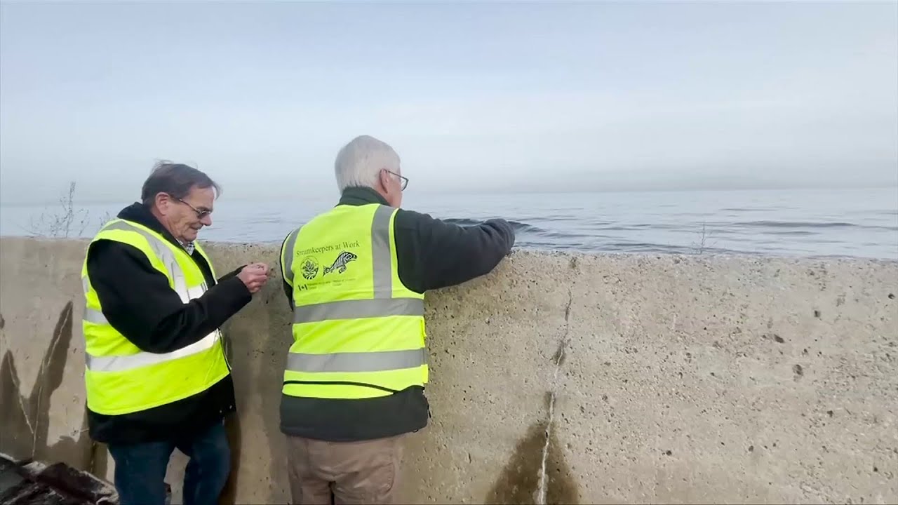 «Страшно»: защитники ручья обнаружили огромные обломки, выброшенные на берег в Куаликум-Бич.