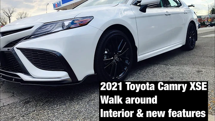 2021 Toyota Camry XSE walk around exterior interior and new features