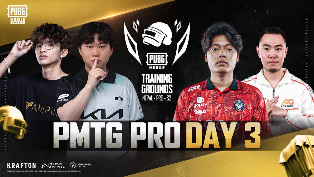 [EN] 2025 PUBG MOBILE TRAINING GROUND PRO S2 | Day 3 | The Final Stand for Glory