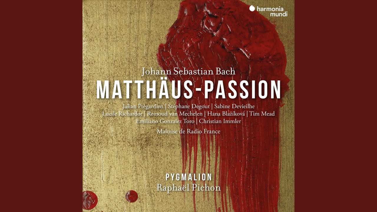 YouTube पर Matthäus-Passion, BWV 244, Prima parte: Nr.2. Da Jesus diese Rede vollendet hatte (Evangelista,... देखें YouTube पर Matthäus-Passion, BWV 244, Prima parte: Nr.2. Da Jesus diese Rede vollendet hatte (Evangelista,... देखें