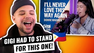 🤯Gigi De Lana - I'll Never Love This Way Again | High Notes Challenge | Gigi Vibes | HONEST REACTION