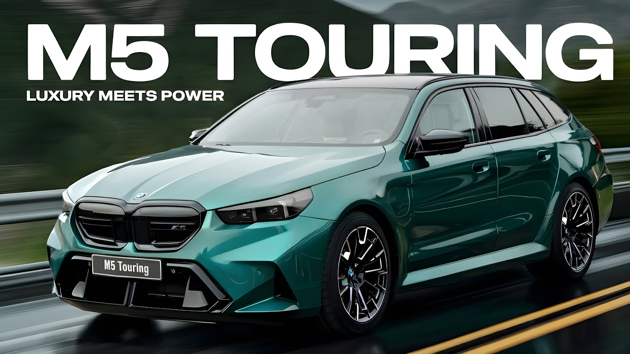 BMW M5 Touring 2026 года – более быстрая зарядка и новый роскошный салон.