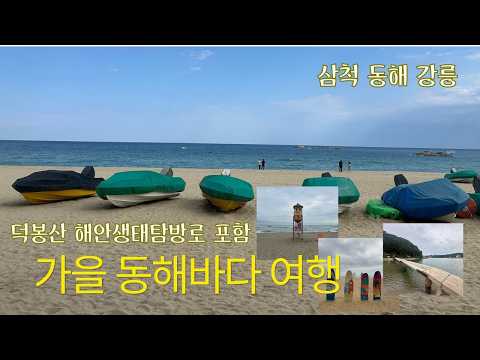 가을 동해바다 여행(덕봉산 해안생태탐방로/망상해변/경포해변)