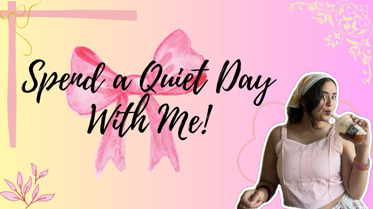 Spend a quiet day with me! 😌