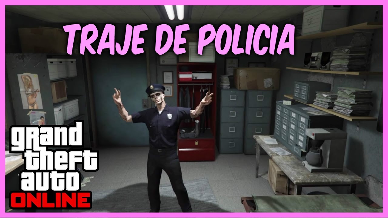 GTA 5 ONLINE [1.37] NUEVO TRUCO COMO CONSEGUIR TRAJE DE POLICIA FACIL