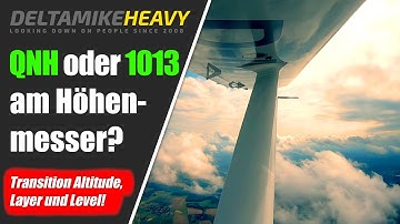 Transition Altitude, Transition Layer und Transition Level erklärt!