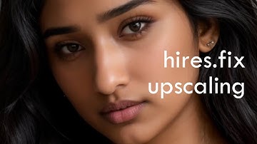 upscaling with hires fix | Stable Diffusion upscaling pt 2