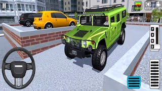 Jeep Car Driving Simulator Game - New 3D Jeep Parking Games In City - Android Gameplay screenshot 4