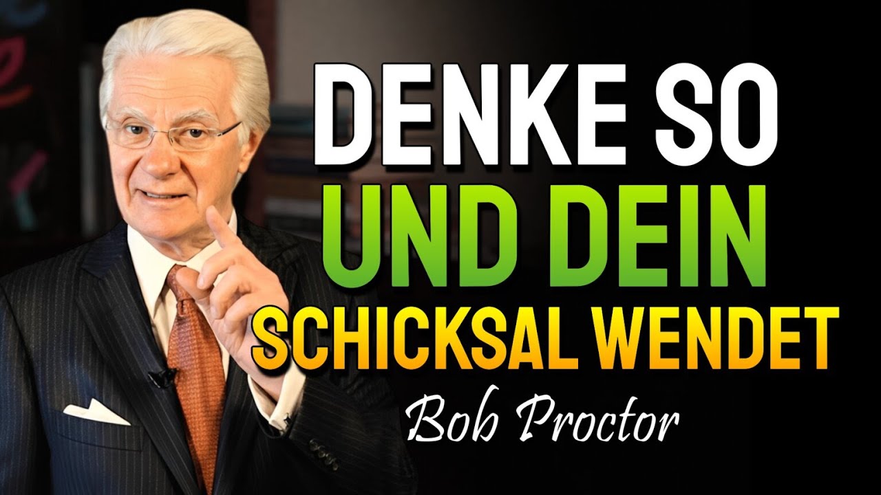 Was du jeden Tag denkst, erschafft dein Schicksal. (Bob Proctor)
